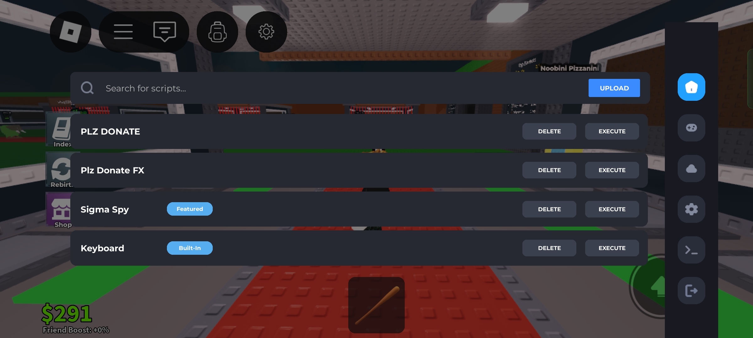 Screenshot of Roblox
