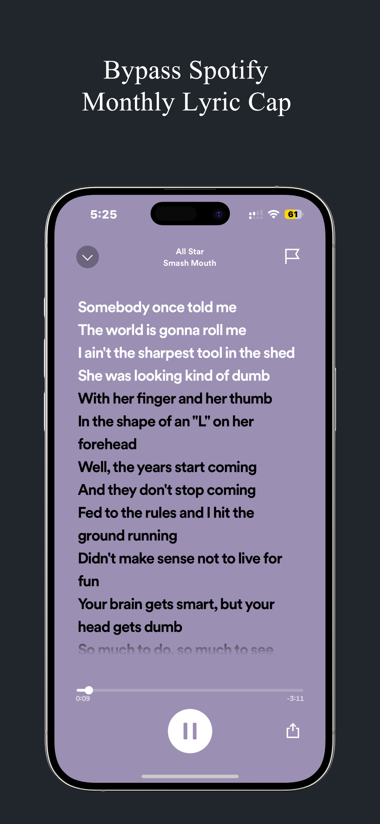 Screenshot of Spotify