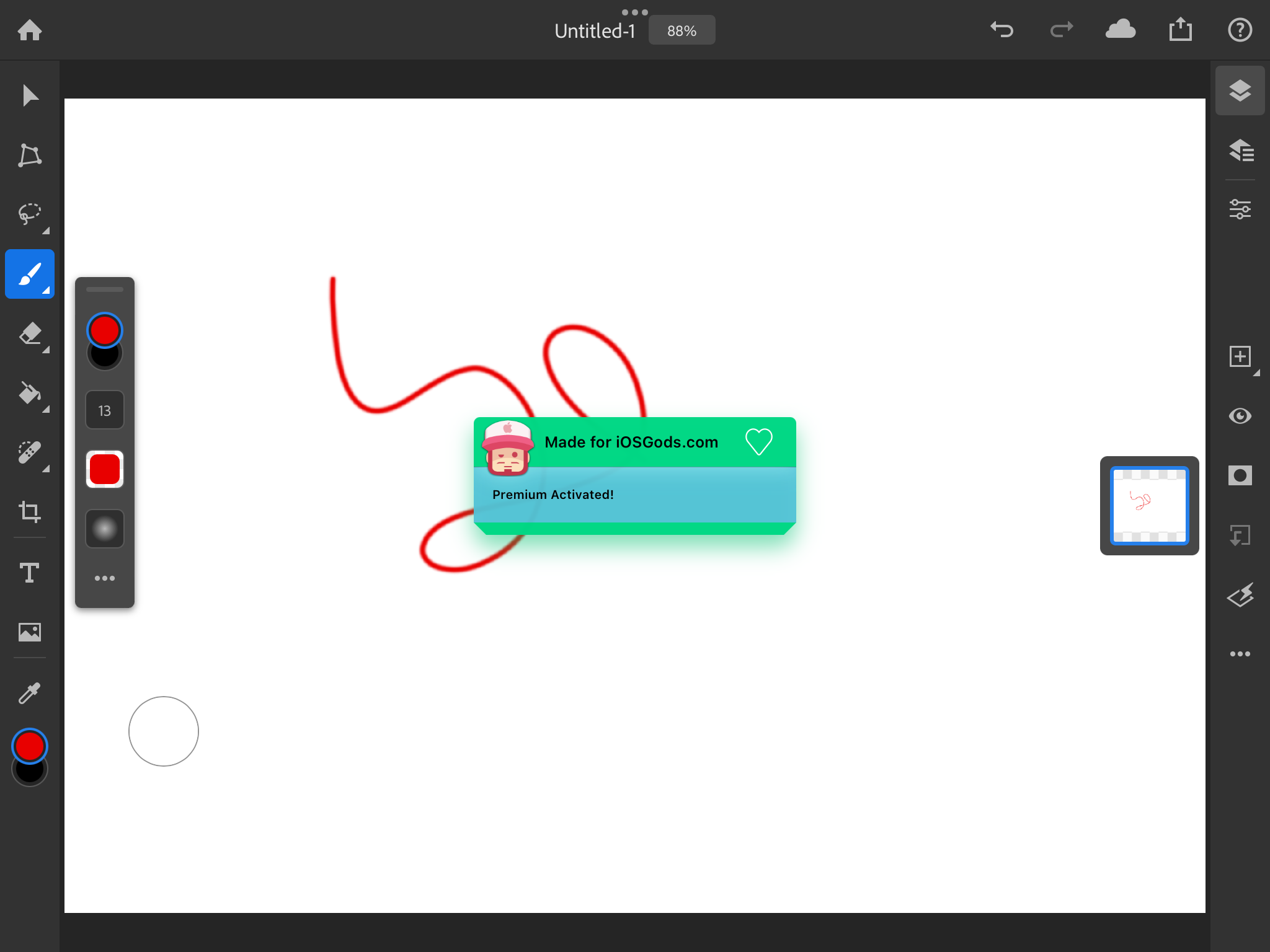 Screenshot of Photoshop Crack