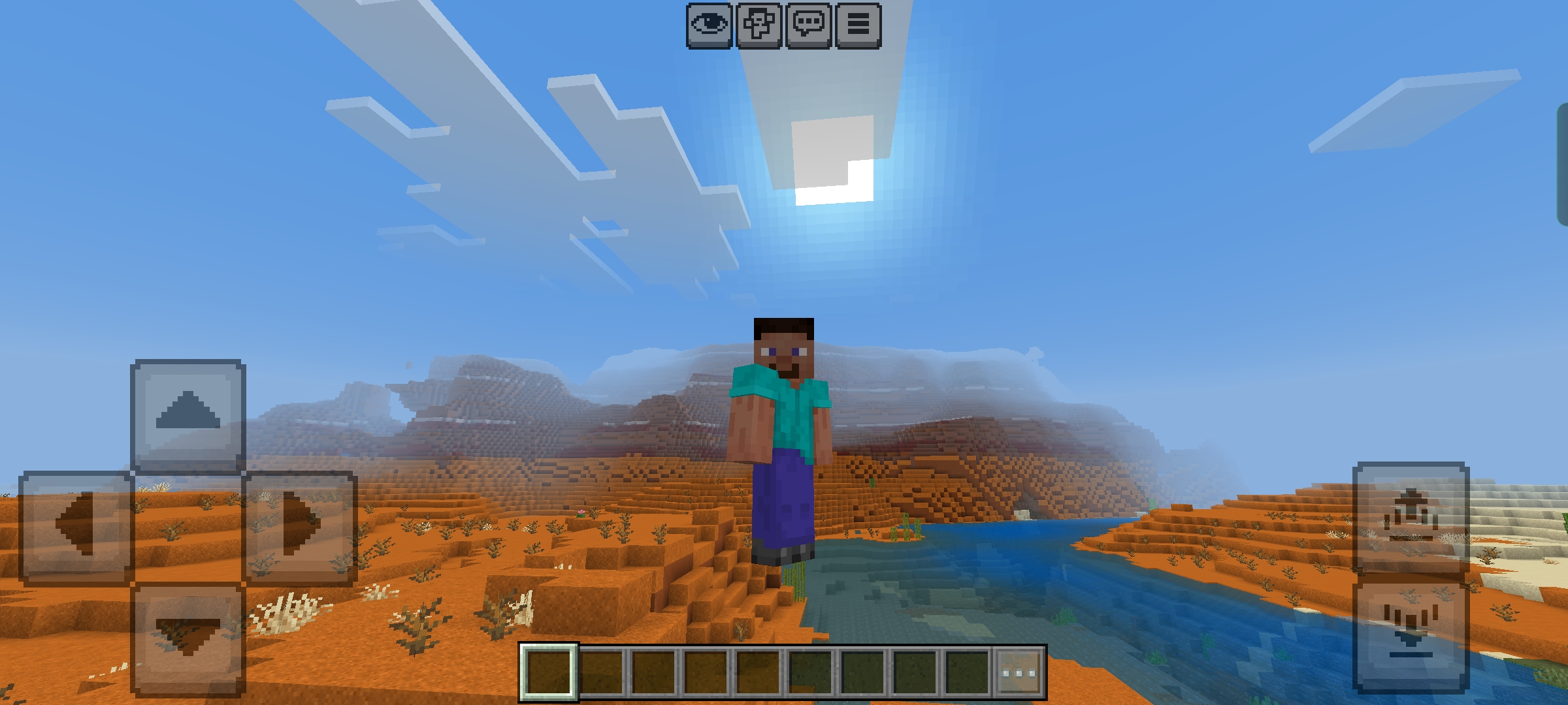 Screenshot of Minecraft
