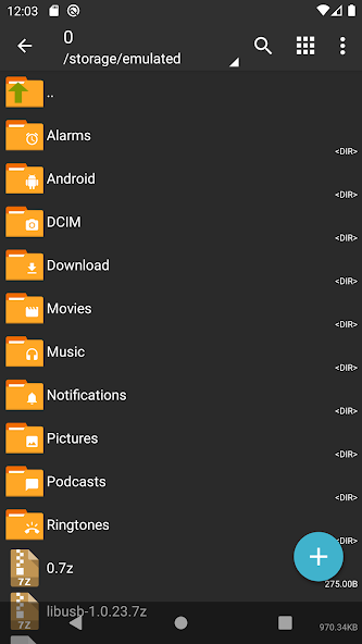 Screenshot of Zarchiver Donate