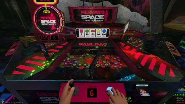 Screenshot of The coin game